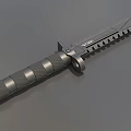 Dagger Tool Knife Field Dagger Military Dagger Knife Low Face Number Low Model Simple Model Game Sub-era Movie and TV Level Super Realism 3d model