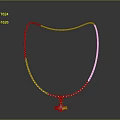 Stylish Hardware Tool Themed Silver Necklace With Hammer Pendant Decoration
