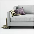 Double sofa 3d model