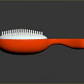 Red Body White Bristles Oval Shaped Household Cleaning Brush For Daily Use