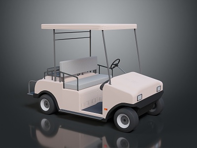 minibus minivan driverless bus school bus van box car 3d model