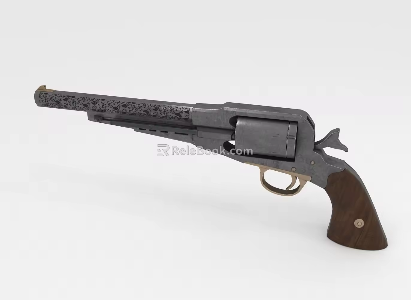 Revolver ranged weapon 3d model
