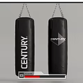 Durable Black Hanging CENTURY Punching Bags For Boxing Fitness Training Equipment