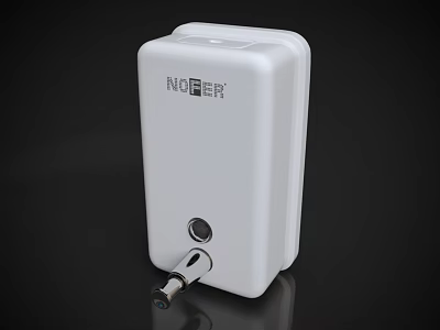 NOBEY White Compact Kitchen Tool With Modern Design And Functional Interface 3d model