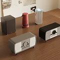 Desktop Audio Small Speaker Bluetooth Speaker 3d model