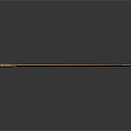 Golden Decorative Sword With Intricate Hilt And Wooden Scabbard Design