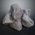 Stone Rock Stone Appreciation Stone Strange Stone Ore Realistic 3d model