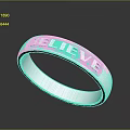 Sleek Metallic Ring Engraved With HERITAGE For Daily Life Accessory Use
