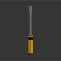 Screwdriver flat screwdriver Phillips screwdriver screwdriver screwdriver tool hardware tool processing tool 3d model