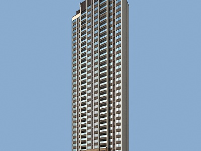 Residential High-rise Residential model