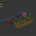 Light Tank Light Armored Tank Modern Tank World War II Tank World War I Tank Heavy Tank 3d model