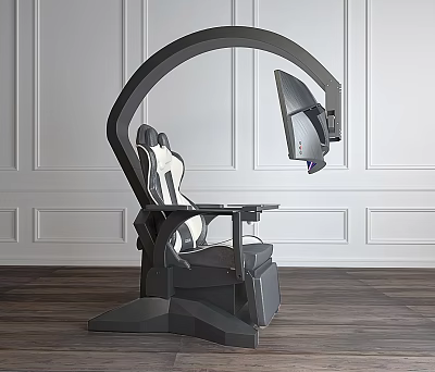 Modern e-sports chair 3d model