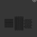 Three Different Wooden Flooring Styles Light Medium And Dark Brown With Herringbone Pattern