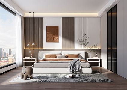 Modern Bedroom 3d model