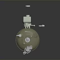 Industrial Equipment Components With Pump Housing Control Box And Small Parts