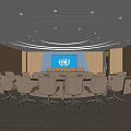 Release Room Studio 3d model