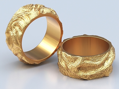 Ring Bracelet Dragon Scale Ring Dragon Pattern Ring Dragon Shape Ring Jewelry Gold Ring 3d model