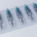 Professional Precision Pen with Replacement Stainless Steel Tips and Transparent Storage Tray