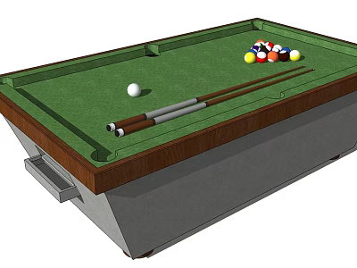 Modern billiard table 3d model Modern billiard table 3d model