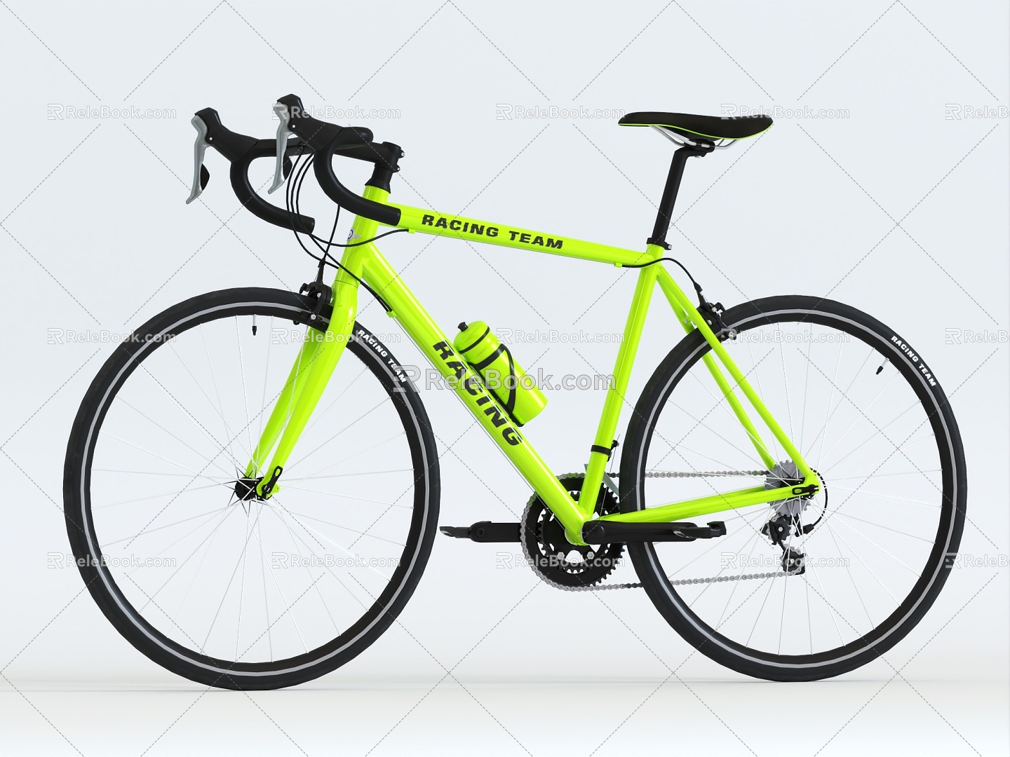 Bicycle Road Bike Racing Bike Dead Fly Racing Mountain Road Bike Road Bike Variable Speed Bike Variable Speed Racing Transportation 3d model