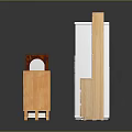 Assorted Furniture Pieces in Various Styles and Colors Including Dressers Cabinets and Bookshelves