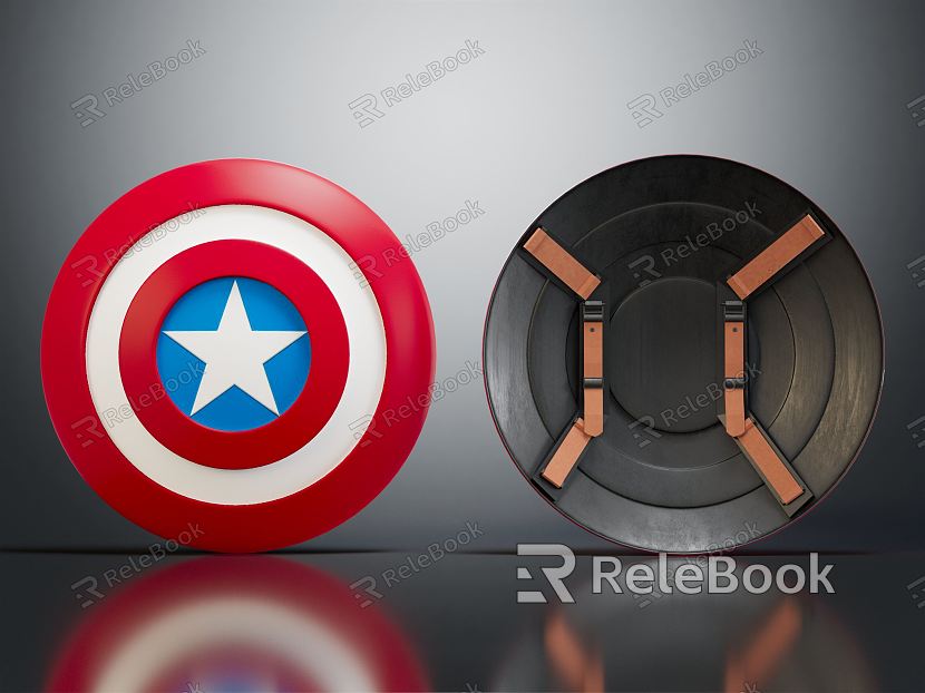 Modern Shield Round Shield model