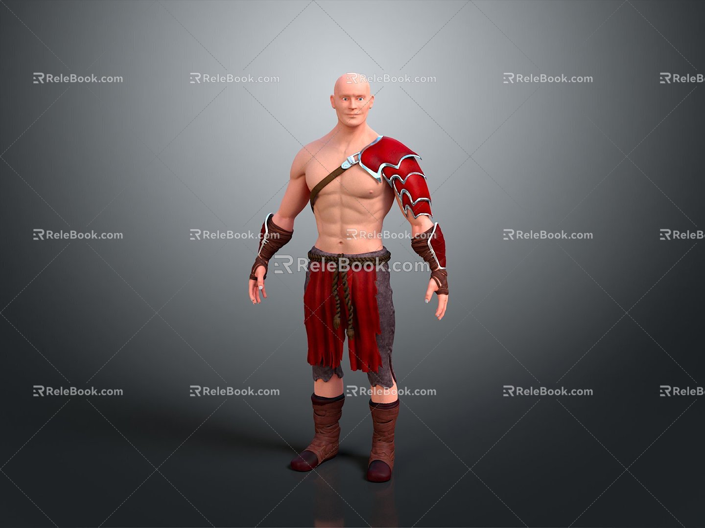 Western Samurai Western Warrior Western Hero Western Warrior Knight Hero Ancient Warrior Paladin 3d model