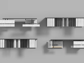 Modern Corridor 3d model
