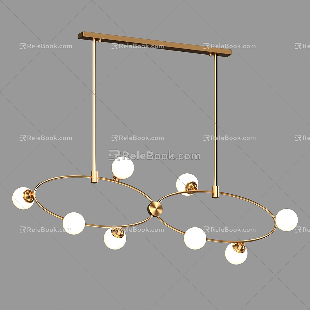 Simple Light Luxury Chandelier model