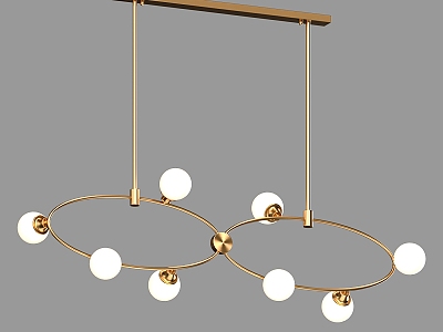 Simple Light Luxury Chandelier model