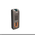Compact Air Purifier Devices With Brown And Black Grille Design And Modern Look