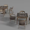 Mahjong Table 3d model
