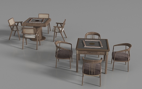 Mahjong Table 3d model