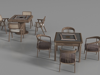 Mahjong Table 3d model