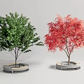 Modern Tree Landscape Tree 3d model
