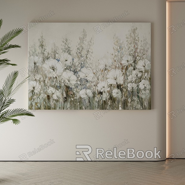 Quiet Wind Decorative Painting model