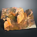 Beautiful Mountain Landscape Featuring Lush Green Forests And Clear Flowing Rivers