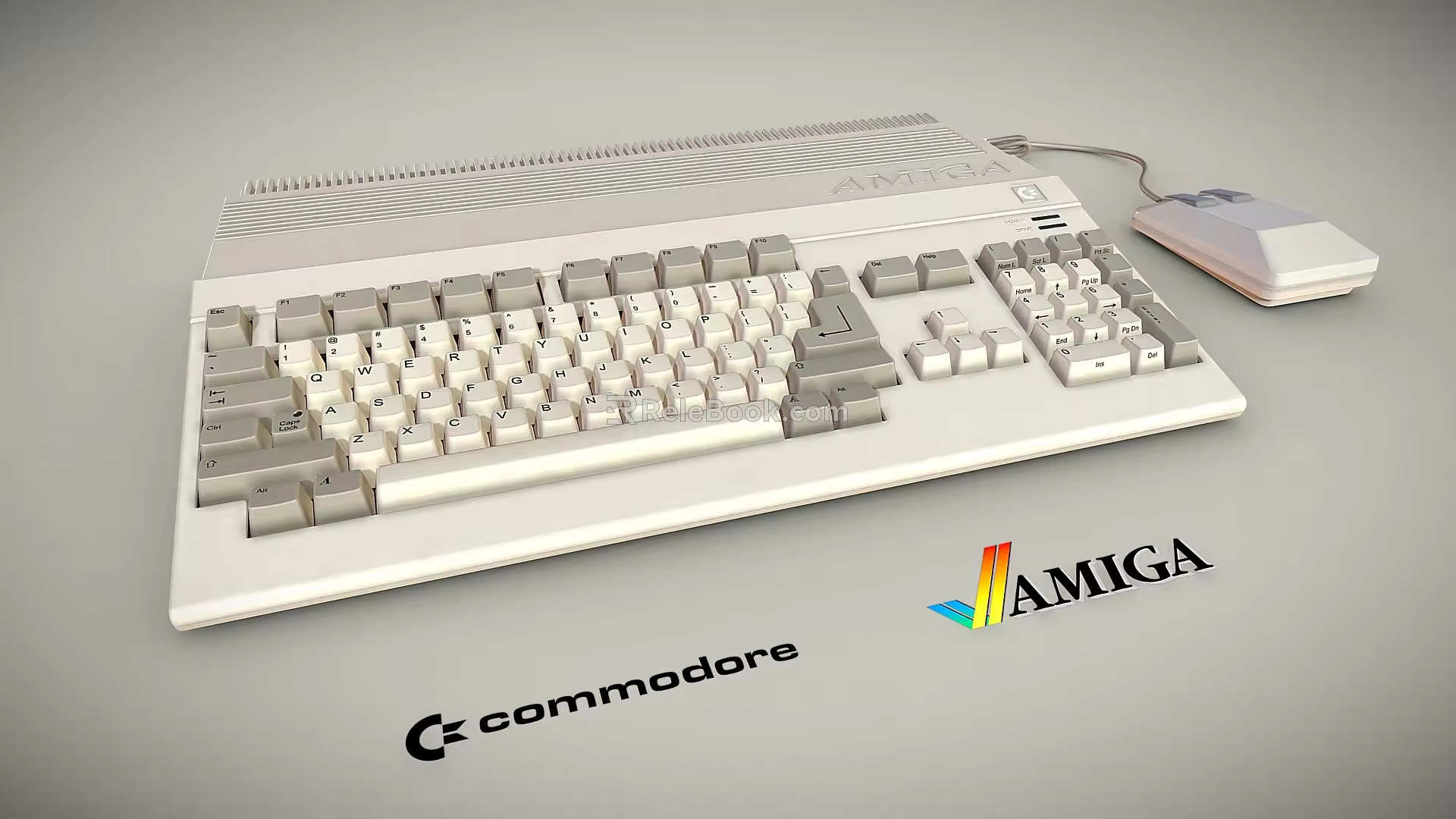 keyboard mouse computer keyboard desktop computer 3d model