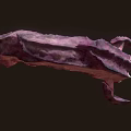 Mysterious Purple Pink Fantasy Creature With Spiked Body And Sharp Claws
