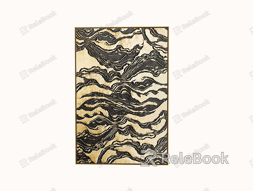 Modern Light Luxury Decorative Painting model