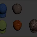 Various Stylish Hats In Different Colors For Everyday Life Accessories