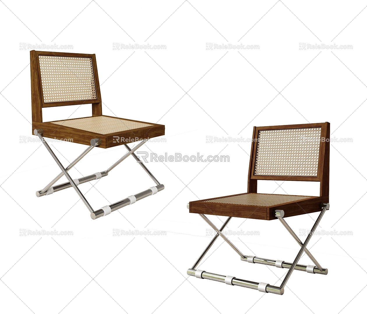 Rattan Single Chair Leisure Chair Dining Chair model