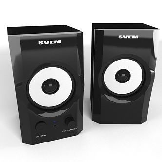 Sound speaker system 3d model