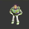 Buzz Lightyear Toy Story Space Ranger Action Figure With Helmet And Purple Boots