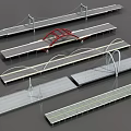 Modern Bridge Architectural 3D Models With Suspension Arch And Cable Stayed Designs 3d model