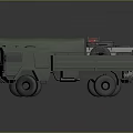 Modern Military Tank With Heavy Armor Main Cannon And Combat Design Features