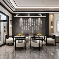 Lobby Front Desk 3d model
