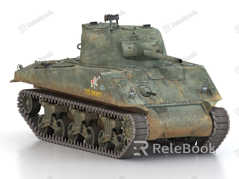 World War II tank M4A2 tank Sherman tank model