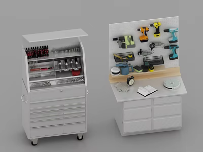 Modern tools 3d model