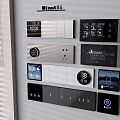 Smart Switch Panels With Multiple Designs Digital Displays And Modern Controls